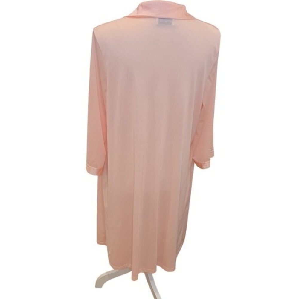 Vanity‎ Fair Vintage Nightgown Medium Cottagecore Floral Applique Long Sleeve - Picture 4 of 7
